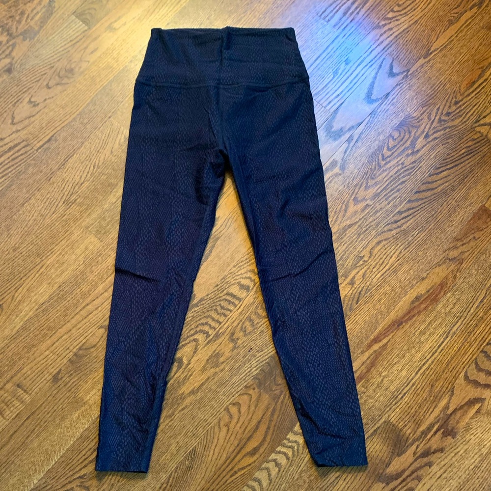 Beyond Yoga black Snake Leggings